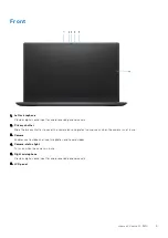 Preview for 9 page of Dell P143G Setup And Specifications