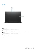 Preview for 9 page of Dell P146G Setup And Specifications