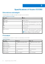 Preview for 12 page of Dell P146G Setup And Specifications