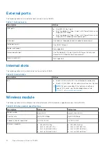 Preview for 14 page of Dell P146G Setup And Specifications