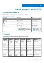 Preview for 13 page of Dell P158G Setup And Specifications