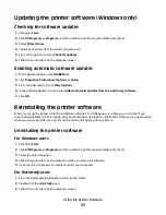 Preview for 23 page of Dell P513w All In One Photo Printer User Manual