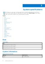 Preview for 12 page of Dell P74F Setup And Specifications Manual