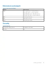 Preview for 23 page of Dell P74F Setup And Specifications Manual