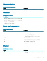 Preview for 15 page of Dell P92G Setup And Speci?Cations