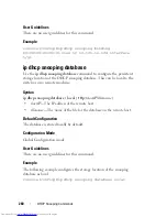 Preview for 260 page of Dell PowerConnect 6224 Command Line Interface Manual