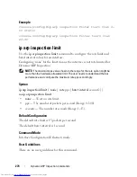 Preview for 274 page of Dell PowerConnect 6224 Command Line Interface Manual