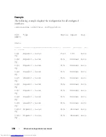 Preview for 294 page of Dell PowerConnect 6224 Command Line Interface Manual