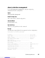 Preview for 367 page of Dell PowerConnect 6224 Command Line Interface Manual