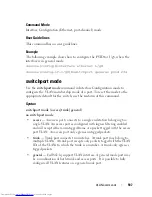 Preview for 597 page of Dell PowerConnect 6224 Command Line Interface Manual