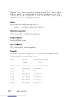 Preview for 642 page of Dell PowerConnect 6224 Command Line Interface Manual