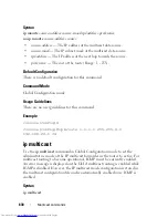 Preview for 830 page of Dell PowerConnect 6224 Command Line Interface Manual