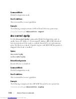 Preview for 1134 page of Dell PowerConnect 6224 Command Line Interface Manual