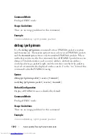 Preview for 1212 page of Dell PowerConnect 6224 Command Line Interface Manual