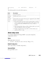 Preview for 1239 page of Dell PowerConnect 6224 Command Line Interface Manual