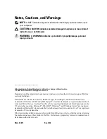 Preview for 2 page of Dell PowerEdge M620 Owner'S Manual