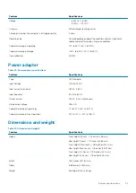 Preview for 21 page of Dell Precision 7540 Setup And Specifications Manual