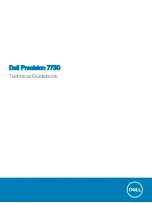 Dell Precision 7730 Technical Manualbook preview