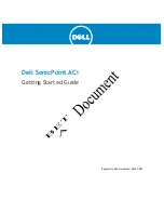 Dell SonicPoint ACi Getting Started Manual preview