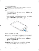 Preview for 50 page of Dell Streak7 User Manual