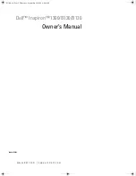 Dell TrueMobile 1300 Owner'S Manual preview