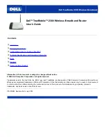 Dell TrueMobile 2300 User Manual preview