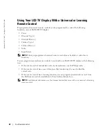 Preview for 22 page of Dell W2607C Owner'S Manual