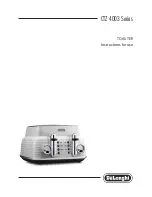 Preview for 2 page of DeLonghi CTZ 4003 Series Instructions For Use Manual