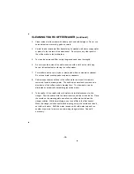 Preview for 10 page of DeLonghi DC36TB series Instruction Manual