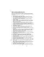 Preview for 11 page of DeLonghi DC36TB series Instruction Manual