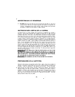 Preview for 22 page of DeLonghi DC36TB series Instruction Manual