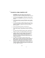 Preview for 38 page of DeLonghi DC36TB series Instruction Manual