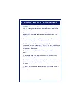 Preview for 17 page of DeLonghi DC87T Series Instruction Manual