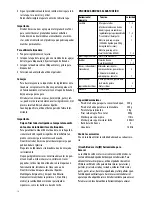 Preview for 18 page of DeLonghi DFP250 Instructions For Use Manual