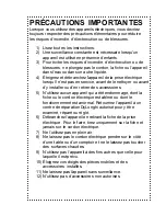 Preview for 19 page of DeLonghi DFP880 Series Instruction Manual