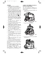 Preview for 2 page of DeLonghi WF1300ES Instruction Manual