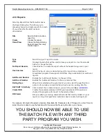 Preview for 67 page of Delphi Display Systems RDS-INSFTTCU Configuration And User'S Manual