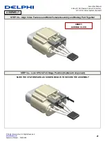 Preview for 21 page of Delphi GT 280 Assembly Manual