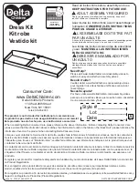 Delta Children 81529-251 Assembly Instructions Manual preview