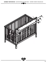 Preview for 25 page of Delta Children Adley 3 in 1 Crib Assembly Instructions Manual