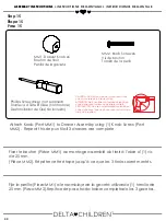 Preview for 44 page of Delta Children Ava 3 Assembly Instructions Manual