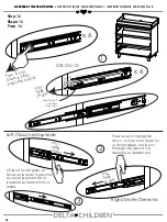 Preview for 46 page of Delta Children Ava 3 Assembly Instructions Manual