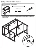 Preview for 8 page of Delta Children Changing Table 7517 Assembly Instructions Manual