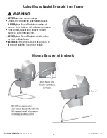 Preview for 12 page of Delta Children DELUXE MOSES BASSINET Instruction Manual