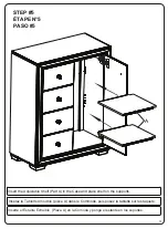 Preview for 15 page of Delta Children Ravello 4 Drawer Combo Chest Assembly Instructions Manual