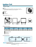 Delta Electronics Ignition Coil IGT001 Specification Sheet preview