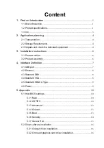 Preview for 5 page of Delta Electronics IPC-B200-J923E1C00 User Manual