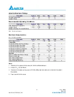 Preview for 2 page of Delta Electronics LCP-155B4JSRx Series Specifications