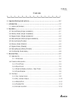 Preview for 3 page of Delta Electronics NH Plus Series User Manual