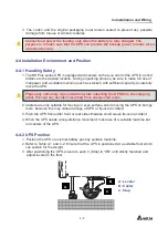 Preview for 37 page of Delta Electronics NH Plus Series User Manual